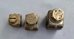 Lot Of 3 Fargo Grounding Clamp Bronze Copper 5002, 5004 & 5006. Fixed Price $15.00.