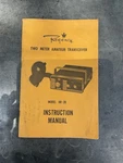 Regency HR-2B Meter Transceiver Instruction Manual. Fixed Price $9.99.