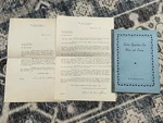 WW2 Wwii 1939 Radio Speeches War & Peace Isolationist Book Signed By Author. Fixed Price $99.99.