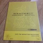 Vintage Heathkit Vhf-fm Monitor Receiver Model GR-88 Manual W/ Schematic. Fixed Price $18.99.