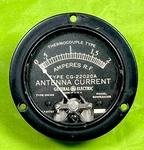 Vintage Antenna Current Panel Meter Amps Amperes Rf Type DW-52 2-1/2". Fixed Price $44.99.