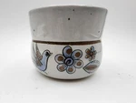 Mexican Pottery Talavera Bird Planter El Palomar 4 1/2 Diameter. Fixed Price $19.99.