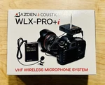Azden Wlx-pro+i Vhf Wireless Lavalier Mic System For Cameras And Mobile Devices. Fixed Price $20.22.