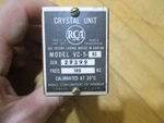 100 Kc Rca Quartz Radio Marker Crystal VC-5-KS HC-5/U 3-PRONG Tested. Fixed Price $24.99.