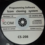Icom CS-208 Programming Software Revision 1.0 For IC-208. Fixed Price $25.99.