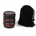 Red Metal Mount Auto Focus Macro Extension Tube/ring Canon Ef-s Lens From Japan. Fixed Price $49.99.