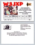 Ham Radio Qsl Qso Postcard W3JXP, State College, Pa, Usa. Fixed Price $13.99.