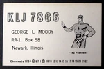 Circa 1960 The Phantom Ham Radio Qsl Calling Postcard. Fixed Price $24.99.