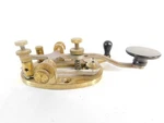Vintage Signal Electric CSE-26018 Ham Radio Straight Telegraph Brass Key (nice). Fixed Price $50.00.