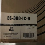 Episode Series ES-300-IC-6 In-ceiling Speakers (pair) Factory Sealed. Fixed Price $125.99.