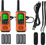 Retevis RT45P Waterproof Walkie Talkies IP67,RECHARGEABLE Two Way Radio For Adul. Fixed Price $85.95.
