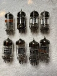 (8) Vintage 6U8 / 6GH8 6AN8 Vacuum Tubes Mixed Brands Untested Lot #5. Fixed Price $14.00.