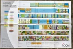 2002 Icom Ham Amateur Radio Chart Vhf Uhf Band Plan Sheet Wall Poster 24 X 36. Fixed Price $24.99.