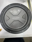 Kenwood KFC-W3041 12" Subwoofer, X-motif Cap, 2000W Max Power. Fixed Price $32.88.
