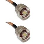 RG142 Silver N Male To Coax Rf Cable Usa Lot. Fixed Price $112.28.