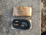 Nos, Sealed, Headset Extension Cable CW49534, PL-55/JK-26, Us Army Navy. Fixed Price $5.00.