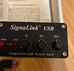 Tigertronics: Signalink Usb Integrated Sound Card Radio Interface. Fixed Price $100.00.