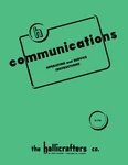 Hallicrafters S-76 S76 Communications Receiver Manual. Fixed Price $12.99.