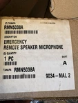 Motorola Lapel NMN6156B Public Safety Microphone Two Pins. Fixed Price $75.00.