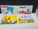 Vintage Ham Radio Cb Amateur Qsl 4 Cards Runnin Bear Artist Casper Tomahawk Tu. Fixed Price $13.99.