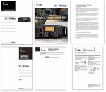 Icom IC-7200 Instruction + Service Manuals Addendums Color Brochure. Fixed Price $34.95.