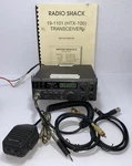 Custom Realistic HTX-100 I.f. Radio Transceiver Mobile Ham Bnc Connectors. Fixed Price $149.99.