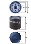 Knecht Oc 1566 Oil Filter For Alpine Dacia Datsun Honda Hyundai Infiniti Kawasaki. Fixed Price $25.48.