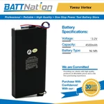 13.2V 4500MAH Nimh Battery For Yaesu Vertex FNB-78 FT-897D. Fixed Price $100.05.