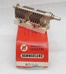 Nos Hammarlund Shortwave Midget Condenser MCD-35-SX Air Tuner 6.8 To 31 Pf. Fixed Price $49.00.