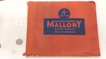 Nice 1" Thick Mallory 4TH Subtitute Manual Data Book / Old Vintage Ham Radio Amp. Fixed Price $19.99.