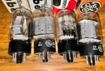 Quad Nos 6DQ6B 6GW6 Beam Power Amplifier Hamm Radio Audio Vacuum Tubes. Fixed Price $55.00.