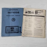 Aerotron 7AT100B Two-way Vhf-fm Mobile Radio Instruction Manual. Fixed Price $19.99.