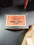 National Radio General Purpose Condenser Ham TMK-35D. Fixed Price $20.00.