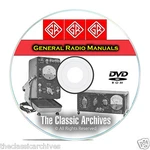General Radio Service, Maintenance, & Operating Manuals, 341 Total Cd Dvd. Fixed Price $10.97.