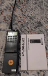 Icom IC-02AT Vhf Fm Transceiver Radio Without Charger Works But Viewer Issues. Fixed Price $81.23.