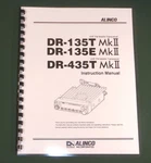 Alinco DR-135TMKLL/435TMKLL Instruction Manual Comb Bound & Protective Covers!. Fixed Price $23.00.