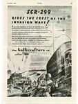 1943 Hallicrafters SCR-299 Mobile Communications Unit Wwii Vintage Print Ad. Fixed Price $15.95.