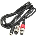 Heil Sound CC-1-XLRK 8FT XLR3 To Kenwood 8-PIN Round Balanced Mic Cable. Fixed Price $58.00.