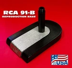 New Rca 91B Replica Microphone Base With Stem 5/8" X 27" Threads. Fixed Price $39.95.