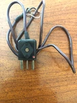 Hersh-mon Plug W/wire Accessory For Ham Equipment #1. Fixed Price $6.99.
