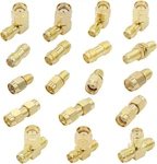 Sma Adapter Kit, 18PCS, Gold Plated, Compatible With Fpv Antennas, Ham Radio. Fixed Price $14.35.