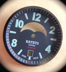 New Genuine Bathys Hawaii Lunar Midsize Pie Dial Black 100 Meters Rare. Fixed Price $325.00.
