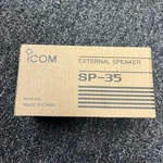 Icom SP-35 Watt External Speaker With 3.5MM Jack For Mobile Radios. Fixed Price $35.00.