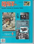 Qst Magazine July 1989 - Ham Amateur Radio 180 Pages , 1950'S ! / A5. Fixed Price $7.99.
