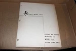 Hewlett Packard Model 715A Klystron Power Supply Operation & Service Manual. Fixed Price $25.46.