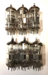 Lot Of Amperex Bugle Boy 6DJ8 Tubes ECC88, Tested Hickok 539C Tektronix, 1960S. Fixed Price $59.00.