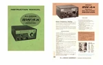Drake SW-4A Shortwave Radio Operating Manual + Color Brochure. Fixed Price $14.95.
