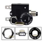 18 Amp Circuit Breaker Push Button 12 24 50 Volts Dc 110 220 Ac Switch. Fixed Price $15.95.