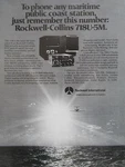 2/1980 Pub Rockwell Collins Telecommunications 718U-5M Hf Transceiver Original Ad. Fixed Price $11.67.