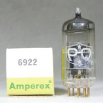 Nos/nib Amperex Pq 6922/E88CC O-getter Gold Pin Made Usa 1963. Fixed Price $170.00.